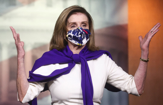 낸시 펠로시 미 하원의장      [로이터 연합뉴스]